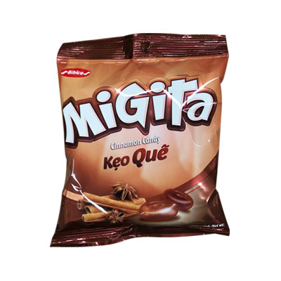 Kẹo cứng Migita Quế túi 70 gam