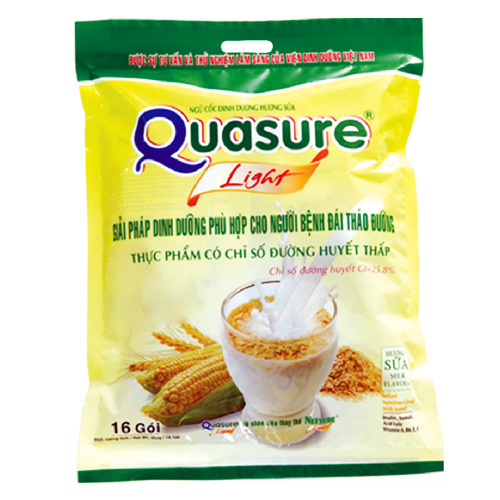 Bột ngũ cốc Quasure Light Sữa 400 gam